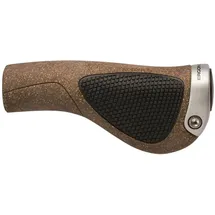 Ergon GP1 BioKork Fahrradgriffe braun/schwarz Größe S