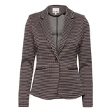 ICHI Jackenblazer IHKATE CAMELEON BL - 20115716 Kurzblazer mit Muster rot | Gr.: M