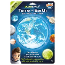 Buki France BUKI 3DF2 - Leuchtaufkleber Erde, Blau