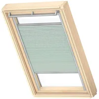 VELUX Wabenplissee PK08, Blassgrün, 1168, Aluminiumschiene,GGU,Manuell,VELUX