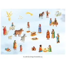 Kaufmann Ernst Vlg GmbH Die Weihnachtsgeschichte Folien-Adventskalender für Kinder