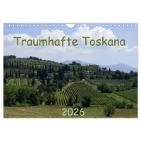 Calvendo Toskana 2026 (Wandkalender 2026 DIN A4 quer), CALVENDO