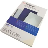GBC Deckblatt Traditional A4 Karton VE=100 Stück weiß,