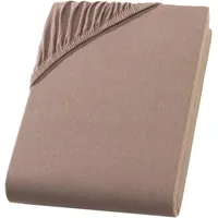 Carpe Sonno Spannbettlaken Jersey 140 x 200 cm Nougat