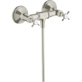 Hansgrohe Montreux Zweihandwannenmischer Edelstahl