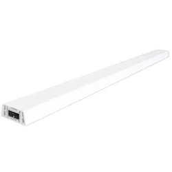 Zaunriegel Kunststoff – 6,0 × 2,5 × 250 cm, Weiß, mit Aluminiumkern & Abdeckleiste, ideal für individuelle Kunststoffzäune & Reparaturen