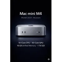Apple Mac mini M4 2024 16 GB RAM 1 TB SSD 10-Core GPU CZ1CF-002000