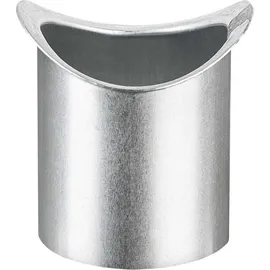 Grömo Lötstutzen Ø 100 mm für halbrunde Rinne Zink