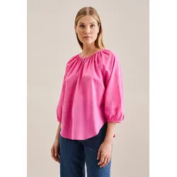 Tunika SEIDENSTICKER "Schwarze Rose", Damen, Gr. 38, pink, 100% Baumwolle, unifarben, Tuniken