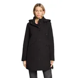 Betty Barclay Outdoorjacke mit abnehmbarer Kapuze in schwarz, | Gr.: 42