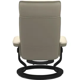 Stressless Stressless® Relaxsessel »Admiral«, (Set, Relaxsessel inkl. Hocker), mit Classic Base, Größe M & L, Gestell Schwarz beige