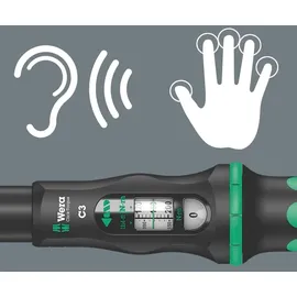 WERA Drehmomentschlüssel Click-Torque C 3 1/2 Zoll 40-200 Nm