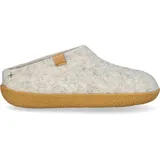 Tofvel Slipa Maha Wollfilz-Pantoffel Natural Delta Größe 47 - Beige - 47