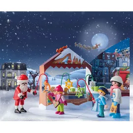 Playmobil Weihnachten - Adventskalender Ausflug auf den Weihnachtsmarkt 71472