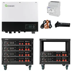 Growatt SPH3600 0% MwSt §12 III UstG 3,6kW mit Pylontech US2000C 14,4kWh Solarsp...