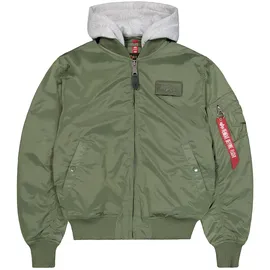 Alpha Industries MA-1 TT Two Tone Hood CW grün M