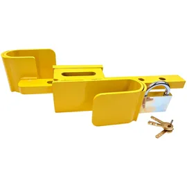 Preiswert & Gut Containerschloss 2er Set verstellbar 23–42 cm aus gehärtetem Stahl