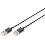 Digitus USB-A auf USB-A 1,0 m Schwarz