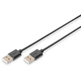Digitus USB-A auf USB-A 1,0 m Schwarz