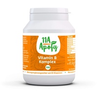 11A-Apofy | Vitamin B Komplex | Alle wichtigen B-Vitamine in einer Kapsel | Ausgewogene Dosierung | 100 Kapseln