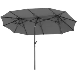 Schneider Schirme Salerno 300 x 150 cm Anthrazit inkl. Schutzhülle
