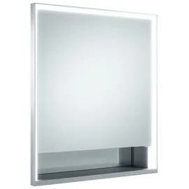 Keuco Royal Lumos Wandeinbau 65 cm silber eloxiert offenes Fach Türanschlag links
