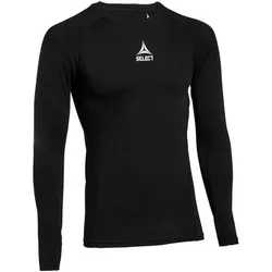 SELECT Kinder Unterhemd Funktionsshirt lang, schwarz, 140