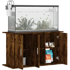 vidaXL Aquarienunterschrank Räuchereiche 101x41x58 cm