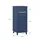 SoBuy Wäscheschrank mit Wäschesack Blau