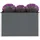 vidaXL Garten-Hochbeet WPC 150 x 50 x 91 cm Grau