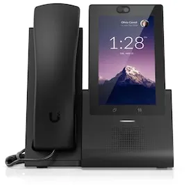 Ubiquiti UniFi Phone G2 Touch PoE 2 x GbE WiFi Bluetooth schwarz