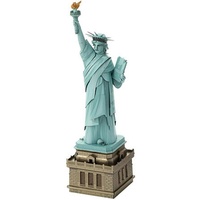 Invento Fascinations Metal Earth - Statue of Liberty, lasergeschnittener 3D-Konstruktionsbausatz, 3D Metall Puzzle, DIY Modellbausatz mit 3.5 Metallplatinen, ab 14 Jahre