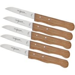 Mojawo Steakmesser 5 Stück Küchenmesser Schälmesser Messer Allzweckmesser Solingen