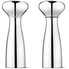Georg Jensen Alfredo Pfeffermühle manuell silberfarben