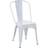 Mendler Stuhl HWC-A73, Bistrostuhl Stapelstuhl, Metall Industriedesign stapelbar ~