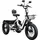 remington-fahrrad R100 20 Zoll RH 38 cm weiß