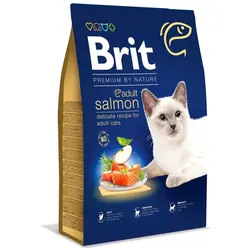 BRIT Cat Premium by Nature Adult salmon 8 kg