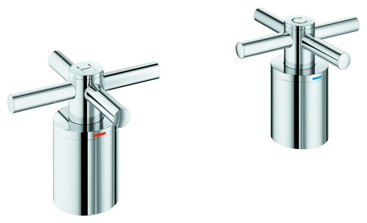GROHE Kreuzgriffe Atrio 14217 1 Paar warm sunset, 14217DA0 14217DA0