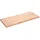 vidaXL Waschtischplatte Hellbraun 120x50x(2-4) cm Massivholz Behandelt