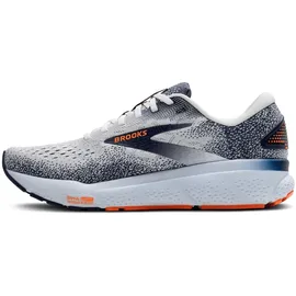 Brooks Ghost 16 White/Peacoat/Orange, 48 1⁄2 - 48 1⁄2