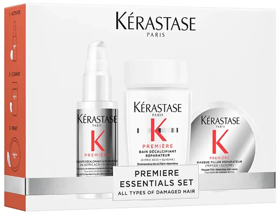 Kèrastase Premiere Discovery Set - Bain Decalcifiant 80 ml + Masque Filler 75 ml + Concentre Decalcifiant 45 ml