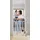 Dreambaby Treppenschutzgitter, Türschutzgitter Ava Slimline 61-68x76 cm Weiß