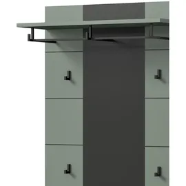 inn.furn Garderobenpaneel Cooper 80 x 141 cm Salbei