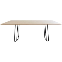 K+W Komfort & Wohnen Esstisch »Pego«, rechteckige Tischplatte, Echtholzfunier