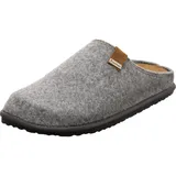 Fischer Markenschuh Herren Helge Hausschuh, Grau 80, 40 EU