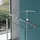 Mai&Mai Ravenna Duschkabine U-Form rechts 90 x 100 cm 8 mm ESG Klarglas transparent inkl. Duschtasse Ravenna40UK