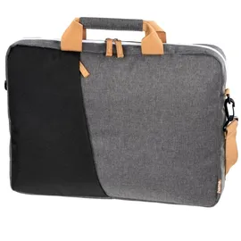 Hama Florenz 13.3 Zoll Notebook-Umhängetasche für Universal Polyester, Schwarz/Grau