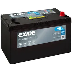 Exide EA954 Premium Carbon Boost 12V 95Ah 800A Autobatterie