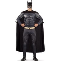 Funidelia | Batman Kostüm für Herren The Dark Knight, Superhelden, DC Comics, Fledermausmann - Kostüm für Erwachsene & Verkleidung für Partys, Karneval & Halloween - Größe S - Schwarz