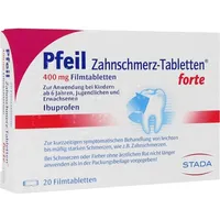 STADA Pfeil Zahnschmerz-Tabletten forte